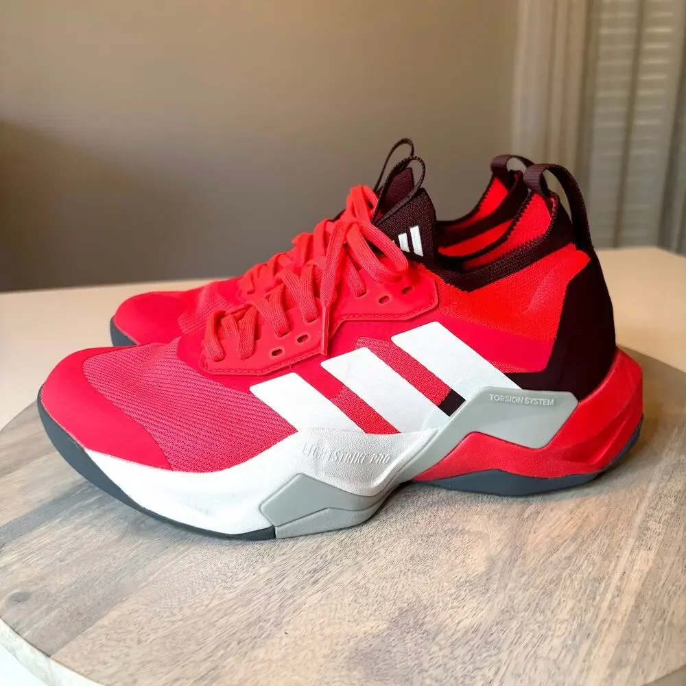Adidas Rapidmove Adv 2 Trainer M Lucid Red White Ruby Men's Size 6.5